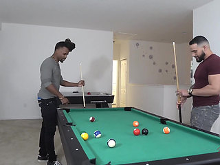 Swinger Pool Table Threesome