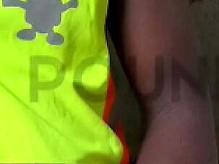 Amateur BBC Solo Public Jerk Off - Kay Poundzz Huge Cock Cumshot Outdoor