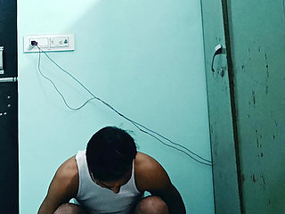 Enjoy morning bath and excercise with stepdaddy nude position