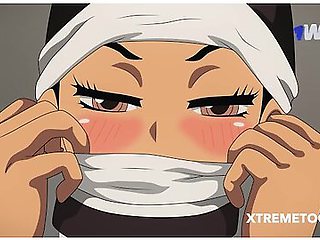 Tanjiro Wakes Up From A Coma To Fuck His Nurse Who Surprises Him With Her Big Tits And A Delicious B