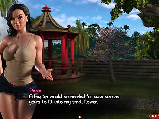 Treasure of Nadia v27041 Part 60 Fun with Pricia in Garden by Loveskysan69