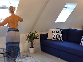 Beautiful Blonde Mature Wife Enjoys Dancing and Sex