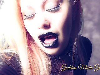 Personal dominant nurse for an old granny with black glossy lips! (Custom)