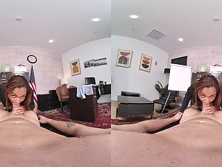 Busty Mom's Office Melons: Ashlyn Peaks