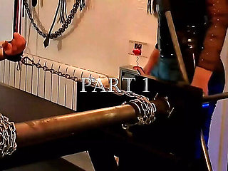 Mistress Luciana Teases Slave with Extreme CBT & Loud Screams - German Big Tits Domination Part 1