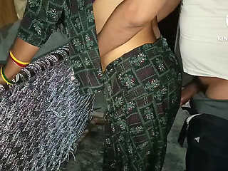 Desi aunty doggy style and standing position sex