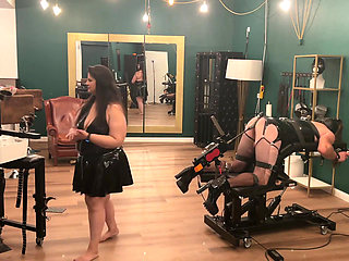 Fetish Lofts Hardcore Anal Session with TV Slave Part 4-4