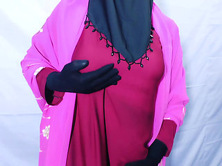 Hijabi woman fucking hard by her step brother