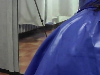 MILF with Fishnet Stockings and a Big Ass Gets a Facial