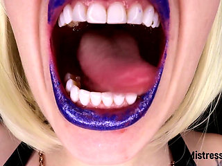 Giantess Drooling and Cumming Before Eating You Alive