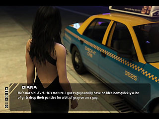 Move the Chains - Going Home in a Taxi with the Beautiful Pierced MILF