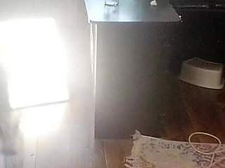 Amateur Woman Has Fun Trying on Clothes and Cutting Them