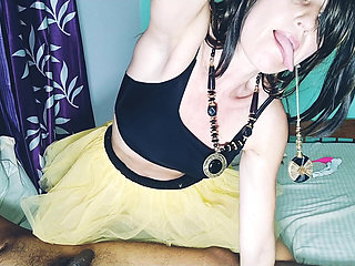 Nasty Horny Slut Making Interracial Love