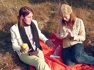 Gia Steel Workout Naked Outside