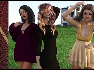 Brunette big tits, big boobs, backside