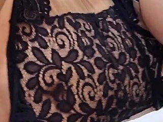 Teen Couple Have Rough Sex on the Stairs While Their Parents Are Out - Savannah Watson