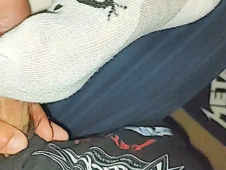 Naughty Little Unicorn Ankle Socks Sockjob Cum