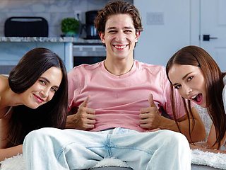 Adorable Daisy Phoenix and Tess Thompson's medium size tits clip