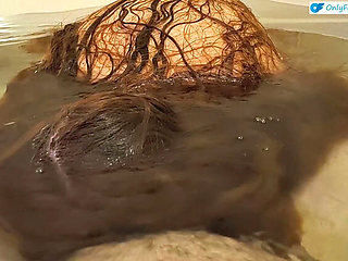 Underwater Bathtub Blowjob POV with Busty Redhead MILF in 4K