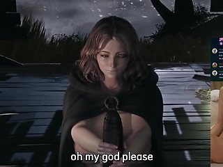 Elden Ring rule 34 - Eyeing Melina while talk manages my massager