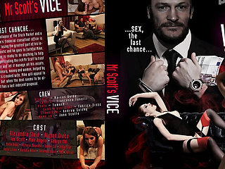 Mr. Scott's Vice: Bad Man Boss Stuffs & Throats Brunette in Anal Threesome