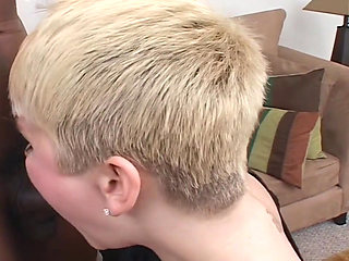 Claudia's pussy is about to be blown by a huge black cock