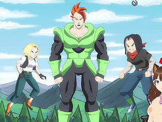 Dragon Ball Z parody with my stepmom getting it on