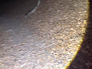 Night Hiking and Remove Most of My Clothes