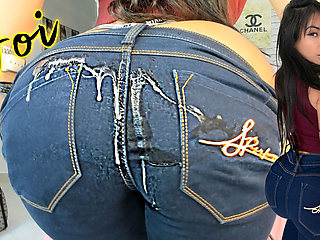 Emanuelly Raquel JOI in Jeans Pants Anal