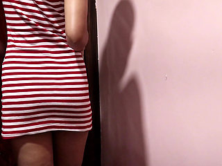 Big Ass Amateur Stepsister Standing Fuck in Kitchen Corner