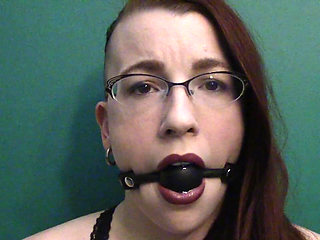 Ballgag Staring (wmv)