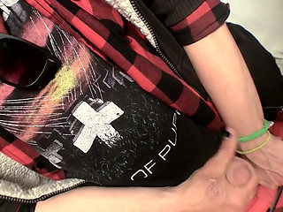 Max Rubbing His Rocker Cock