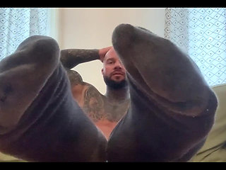 Daddys Been Wearing These Dress Socks All Day in My Dress Shoes. Can You Imagine the Smell?