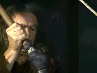 Seamstress Verene Gets Fucked to Orgasm with a Wand in a Very Unholy Way