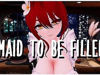 Filling Up Your Bunny Maid With Car Toon