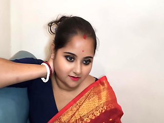 Indian Unsatisfied Married Wife Having Sex With Husbands Friend , Hindi Audio