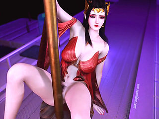 Cai Lin Virtual Temptress: Bigbutt Goddess - 3D Animation Hentai