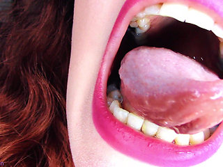 A Sensual Scarlet Mouth Exploration