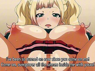 A big dick guy fucks his girlfriend and then her friend in this hentai