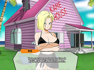 Hybrid Eroventures - The Cute Panties of Android 18