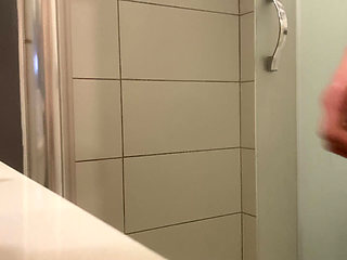 MILF Striped and Fucked in the Shower