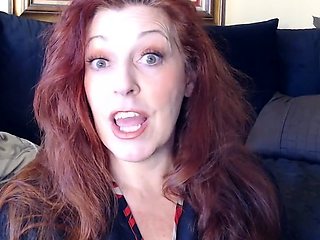 Great Big Boobs On Masturbating Redhead