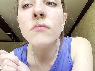 Slippery, Green & Endless Extreme Nose Blowing