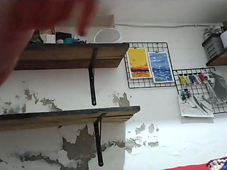 I Left Recording the Cell Phone Chubby Stepsister-in-law in Thong