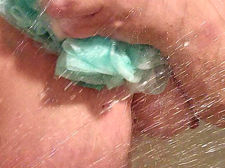 Hot morning Shower while playing with my amazing boobs