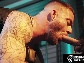 Drew Valentino's Muscly BDSM Fisting Ignites Wild Hairy Passion