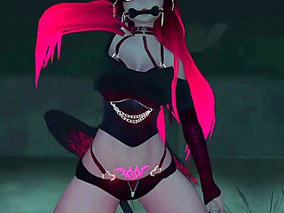 Succubus Halloween dance in VrChat