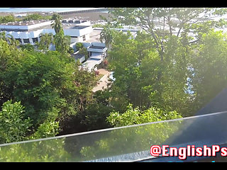 Trans Asian Hottie Ponybuny Gets Fucked Outdoors for All to See