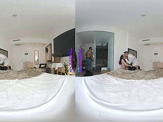 PURITYVR Naughty waiter with Elena Spano