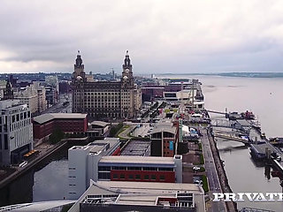 Blue Angel, a beautiful brunette and lover of lingerie!